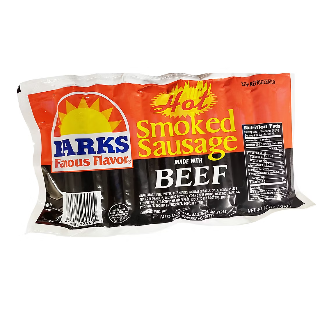 Parks Sausage — Hot & Mild